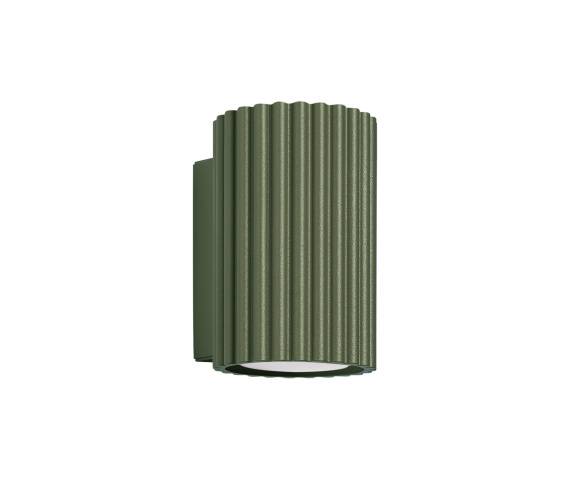 Kinkiet KARBON 10 SL.1656 oprawa w kolorze oliwkowym Sollux Lighting