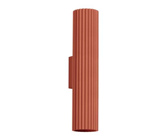 Kinkiet KARBON 30 SL.1634 oprawa w kolorze czerwonej ochry Sollux Lighting