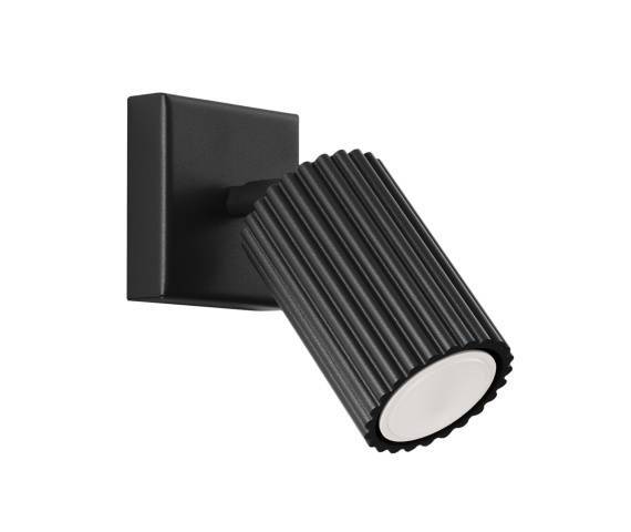 Kinkiet KARBON SL.1578 oprawa w kolorze czarnym Sollux Lighting