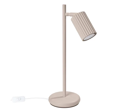 Lampa biurkowa KARBON SL.1770 oprawa w kolorze taupe Sollux Lighting