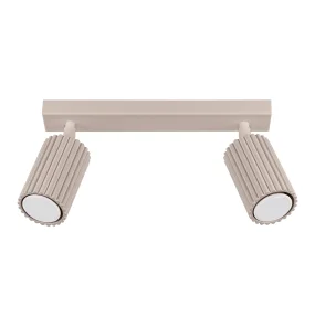 Listwa sufitowa KARBON 2 SL.1763 oprawa w kolorze taupe Sollux Lighting