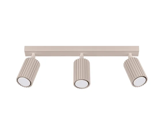 Listwa sufitowa KARBON 3L SL.1764 oprawa w kolorze taupe Sollux Lighting