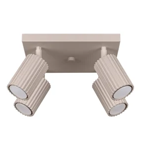 Lampa sufitowa KARBON 4 SL.1769 oprawa w kolorze taupe Sollux Lighting