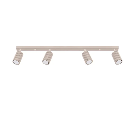 Listwa sufitowa KARBON 4L SL.1765 oprawa w kolorze taupe Sollux Lighting