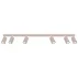 Listwa sufitowa KARBON 6L SL.1766 oprawa w kolorze taupe Sollux Lighting