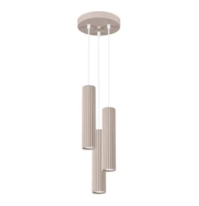 Lampa wisząca KARBON 3P SL.1775 oprawa w kolorze taupe Sollux Lighting