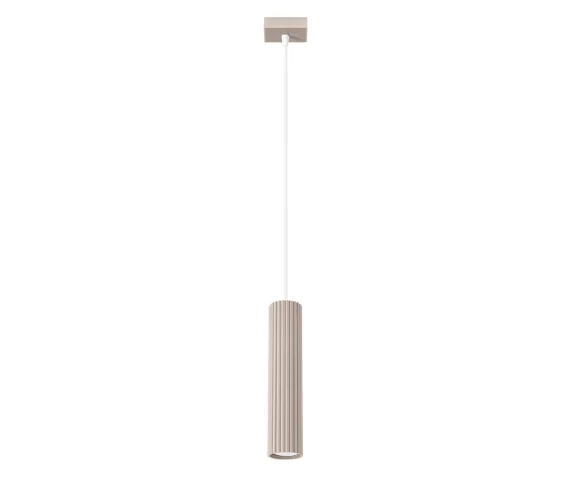 Lampa wisząca KARBON 1 SL.1759 oprawa w kolorze taupe Sollux Lighting