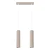 Lampa wisząca KARBON 2 SL.1773 oprawa w kolorze taupe Sollux Lighting