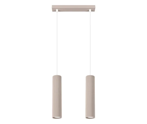 Lampa wisząca KARBON 2 SL.1773 oprawa w kolorze taupe Sollux Lighting