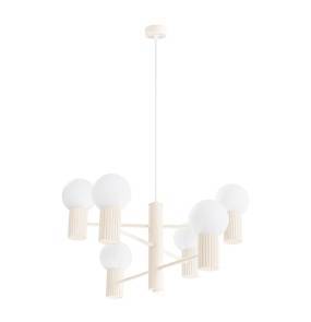 Żyrandol HALO 6 SL.1831 oprawa w kolorze beżowym Sollux Lighting