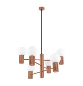 Żyrandol HALO 6 SL.1834 oprawa w kolorze mokka Sollux Lighting