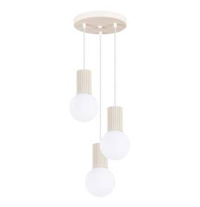 Lampa wisząca HALO 3P SL.1720 oprawa w kolorze beżowym Sollux Lighting