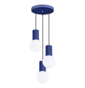 Lampa wisząca HALO 3P SL.1740 oprawa w kolorze ultramaryna Sollux Lighting