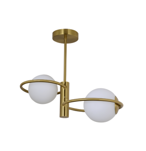 Plafon Dorado ring złota 2 x E14