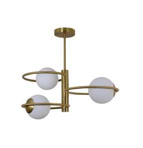 Plafon Dorado ring złota 3 x E14