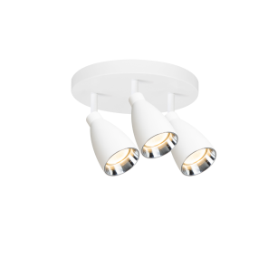 Lampa sufitowa Campana LP-3103/3C WH oprawa w kolorze białym LIGHT PRESTIGE