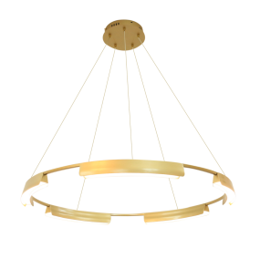Lampa wisząca Tura 80 LP-9786/1P 80cm GD oprawa w kolorze złotym LIGHT PRESTIGE