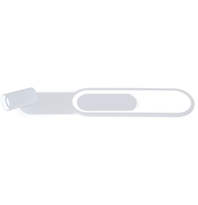 Lampa sufitowa Parma 1 LP-0612/1C L WH oprawa w kolorze białym LIGHT PRESTIGE