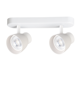 Listwa sufitowa Dravo 2 LP-9523/2WS WH oprawa w kolorze białym LIGHT PRESTIGE