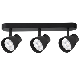 Dravo 3 spot czarny 3xGU10