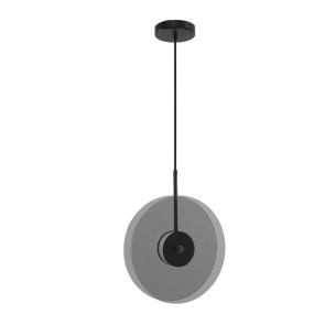 Lampa wisząca Casy LP-3176/1V SM oprawa w kolorze czarnym LIGHT PRESTIGE