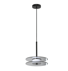 Lampa wisząca Casy LP-3176/1P S SM oprawa w kolorze czarnym LIGHT PRESTIGE