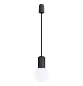 Lampa wisząca HALO 1 SL.1714 oprawa w kolorze czarnym Sollux Lighting