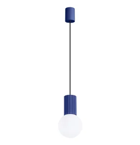 Lampa wisząca HALO 1 SL.1739 oprawa w kolorze ultramaryna Sollux Lighting