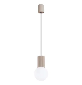 Lampa wisząca HALO 1 SL.1744 oprawa w kolorze taupe Sollux Lighting