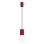 Lampa wisząca HALO 1 SL.1749 oprawa w kolorze burgundowym Sollux Lighting