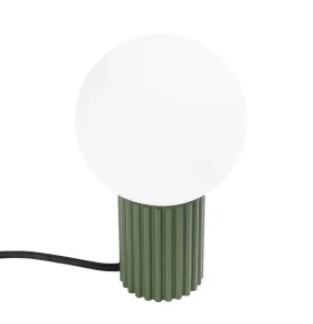 Lampa stołowa HALO SL.1726 oprawa w kolorze oliwkowym Sollux Lighting