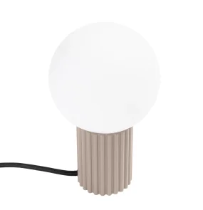 Lampa stołowa HALO SL.1746 oprawa w kolorze taupe Sollux Lighting