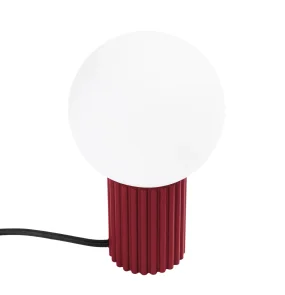 Lampa stołowa HALO SL.1751 oprawa w kolorze burgundowym Sollux Lighting