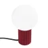 Lampa stołowa HALO SL.1751 oprawa w kolorze burgundowym Sollux Lighting