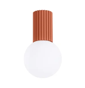 Lampa sufitowa HALO SL.1728 oprawa w kolorze czerwonej ochry Sollux Lighting