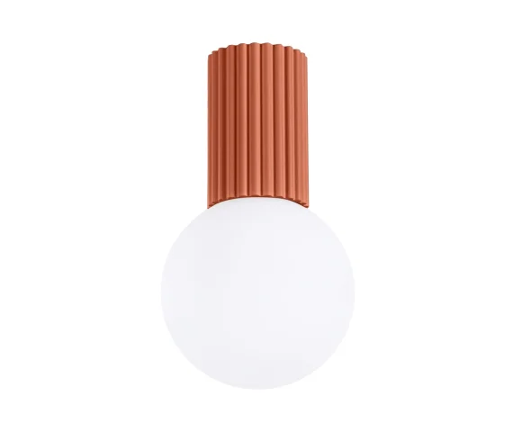 Lampa sufitowa HALO SL.1728 oprawa w kolorze czerwonej ochry Sollux Lighting