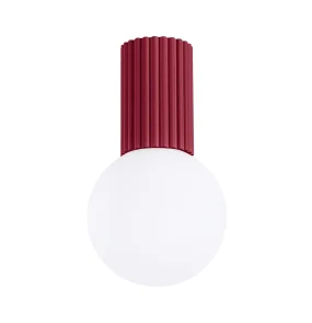 Lampa sufitowa HALO SL.1748 oprawa w kolorze burgundowym Sollux Lighting