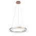 Lampa wisząca Midway Cristal Triangle LP-033/1P S GD Cr Tria oprawa w kolorze złotym LIGHT PRESTIGE