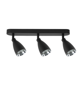 Listwa sufitowa Campana LP-3103/3WS BK oprawa w kolorze czarnym LIGHT PRESTIGE