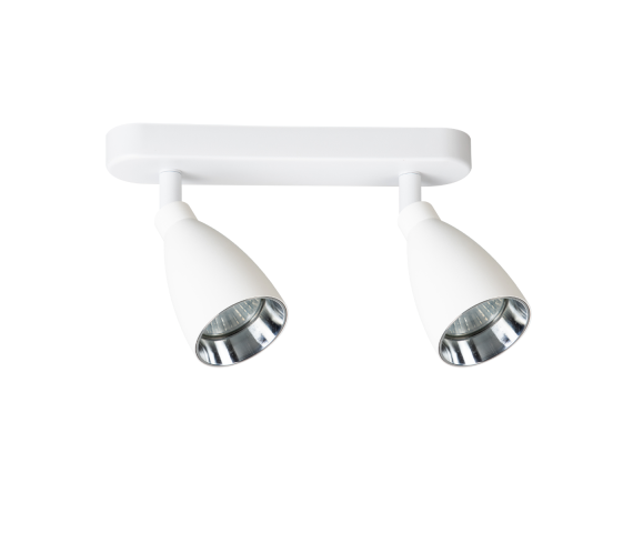 Listwa sufitowa Campana LP-3103/2WS WH oprawa w kolorze białym LIGHT PRESTIGE