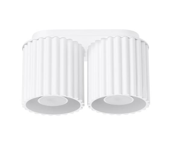 Lampa sufitowa AURA 2 GU10 SL.1780 oprawa w kolorze białym Sollux Lighting