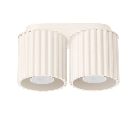 Lampa sufitowa AURA 2 GU10 SL.1790 oprawa w kolorze beżowym Sollux Lighting