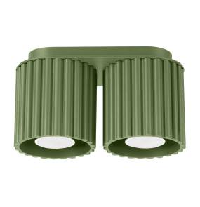 Lampa sufitowa AURA 2 GU10 SL.1795 oprawa w kolorze oliwkowym Sollux Lighting