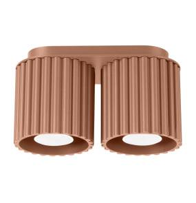 Lampa sufitowa AURA 2 GU10 SL.1805 oprawa w kolorze mokka Sollux Lighting
