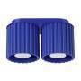 Lampa sufitowa AURA 2 GU10 SL.1810 oprawa w kolorze ultramaryna Sollux Lighting