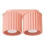 Lampa sufitowa AURA 2 GU10 SL.1825 oprawa w kolorze brzoskwiniowym Sollux Lighting