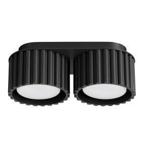 Lampa sufitowa AURA 2 GX53 SL.1788 oprawa w kolorze czarnym Sollux Lighting