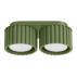 Lampa sufitowa AURA 2 GX53 SL.1798 oprawa w kolorze oliwkowym Sollux Lighting