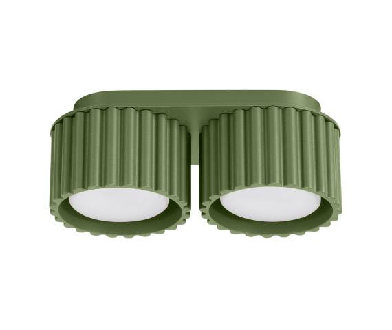 Lampa sufitowa AURA 2 GX53 SL.1798 oprawa w kolorze oliwkowym Sollux Lighting