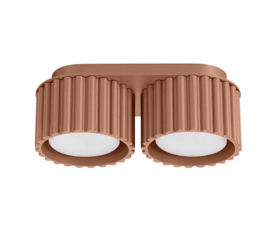 Lampa sufitowa AURA 2 GX53 SL.1808 oprawa w kolorze mokka Sollux Lighting